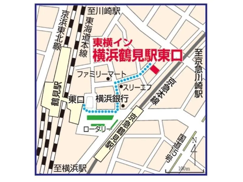 Toyoko Inn Yokohama Tsurumi Eki Higashi Guchi Japan